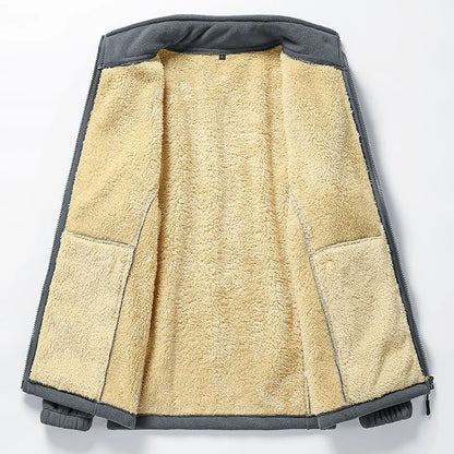 Veste Décontractée pour Homme avec Fermeture Zippée | Idéale pour L’Hiver