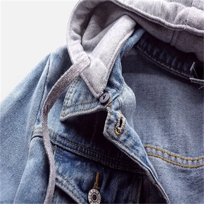 Veste en Jean avec Capuche pour Femme | Idéale pour la Mi-Saison