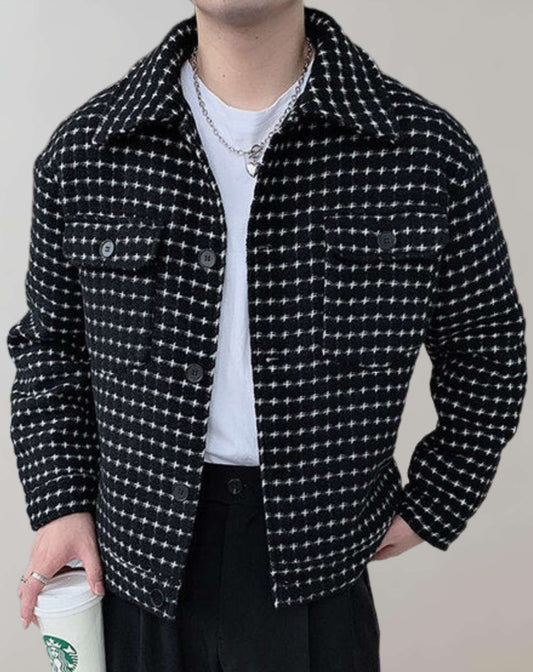 Veste Noire à Manches Longues avec Fermeture Zippée pour Hommes | Idéale pour un Usage Quotidien