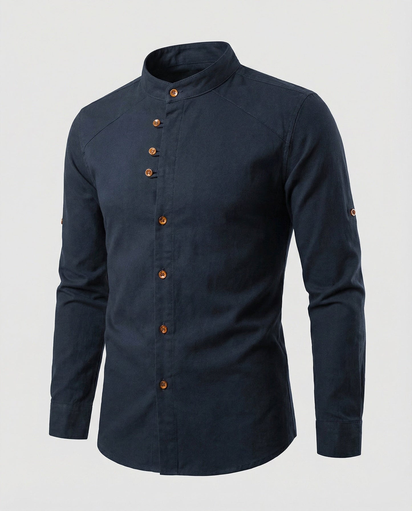 Chemise À Coupe Slim Avec Col Classique Pour Hommes | Idéale Pour Le Quotidien Et Les Occasions Formelles