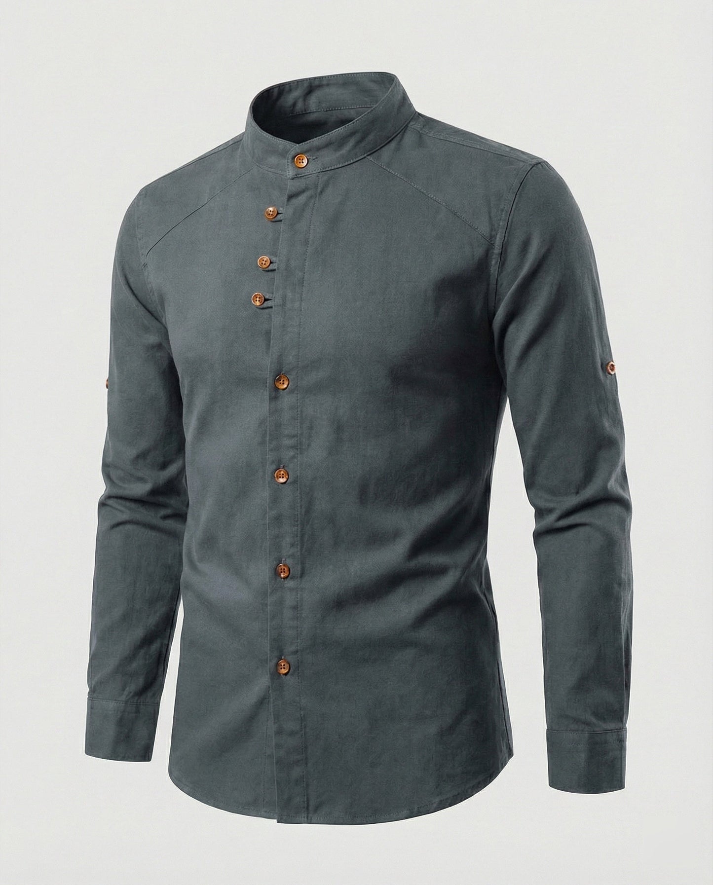 Chemise À Coupe Slim Avec Col Classique Pour Hommes | Idéale Pour Le Quotidien Et Les Occasions Formelles