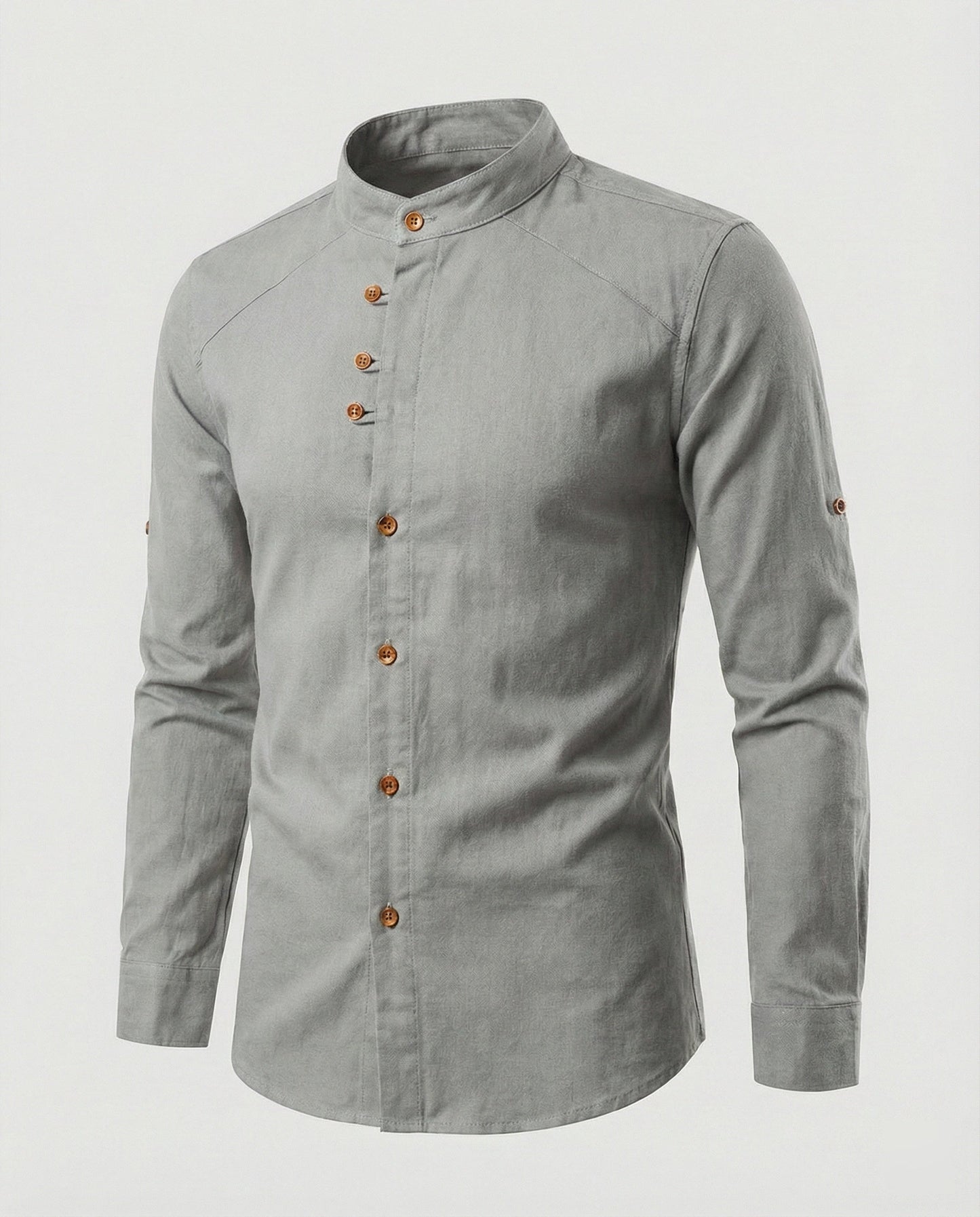 Chemise À Coupe Slim Avec Col Classique Pour Hommes | Idéale Pour Le Quotidien Et Les Occasions Formelles