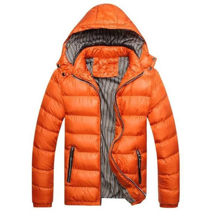 Veste Matelassée avec Fermeture Éclair et Poches pour Homme | Idéale pour l’Hiver