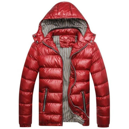Veste Matelassée avec Fermeture Éclair et Poches pour Homme | Idéale pour l’Hiver