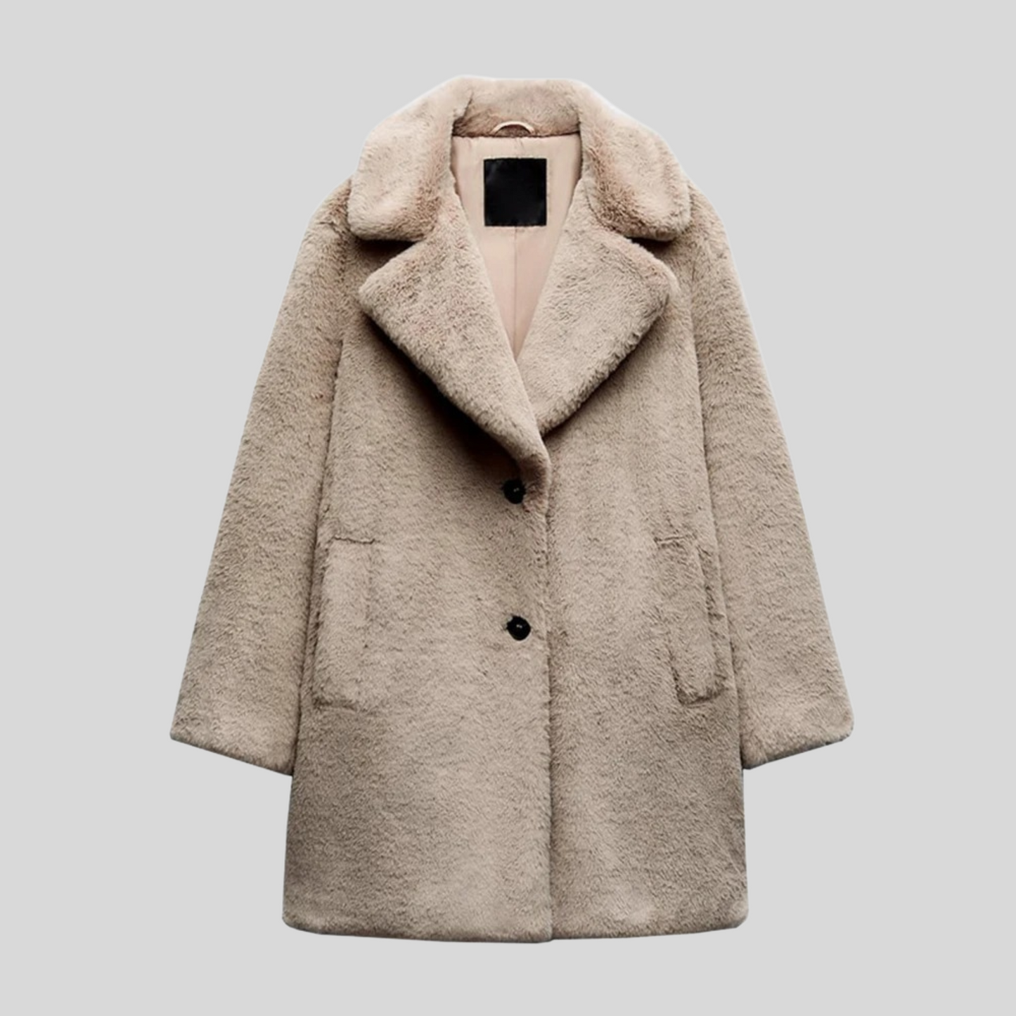 Manteau Long à Col Revers pour Femme | Idéal pour Automne et Hiver