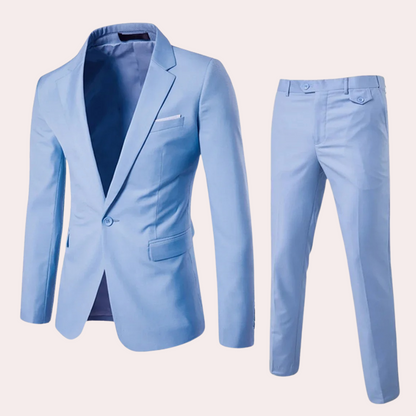 Costume Deux Pièces Avec Coupe Ajustée Pour Homme | Idéal Pour Occasions Formelles