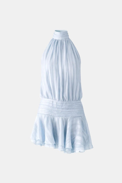 Robe Mini Avec Col Halter Et Dos Ouvert Pour Femme | Idéal Pour Soirées Et Événements