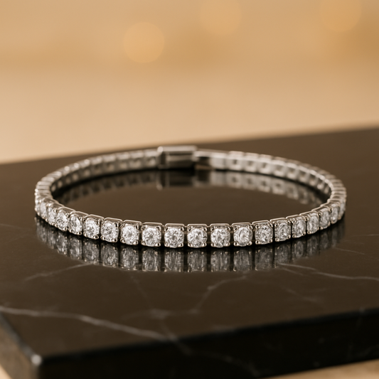 Bracelet À Maillons avec Fermoir Sécurisé pour Unisexe | Idéal pour Les Occasions Spéciales