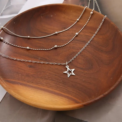 Parure Collier et Boucles d’Oreilles avec Détails Célestes pour Femme | Idéale pour les Occasions Spéciales