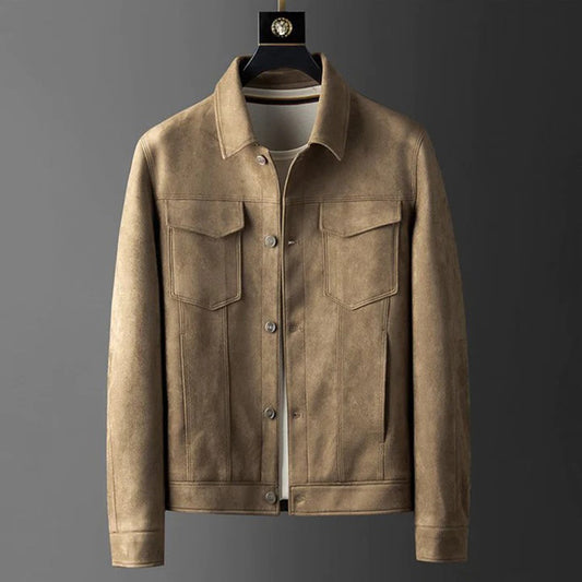 Veste à Coupe Sportive avec Fermeture Zippée pour Homme | Idéale pour l’Automne et l’Hiver
