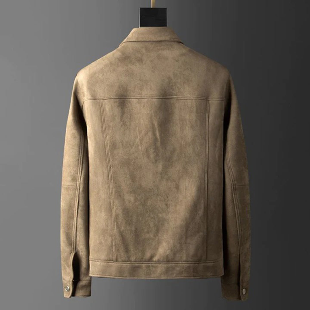 Veste à Coupe Sportive avec Fermeture Zippée pour Homme | Idéale pour l’Automne et l’Hiver