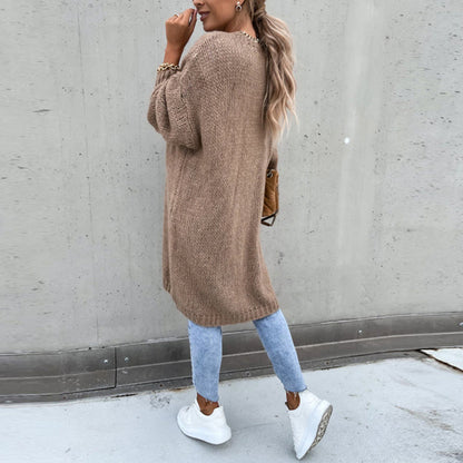 Gilet Long avec Coupe Décontractée pour Femmes | Idéal pour l'Hiver