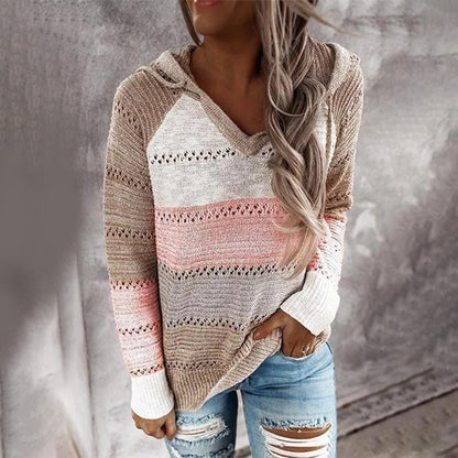 Pull à Col V pour Femme avec Coupe Ample | Idéal pour Toutes Saisons