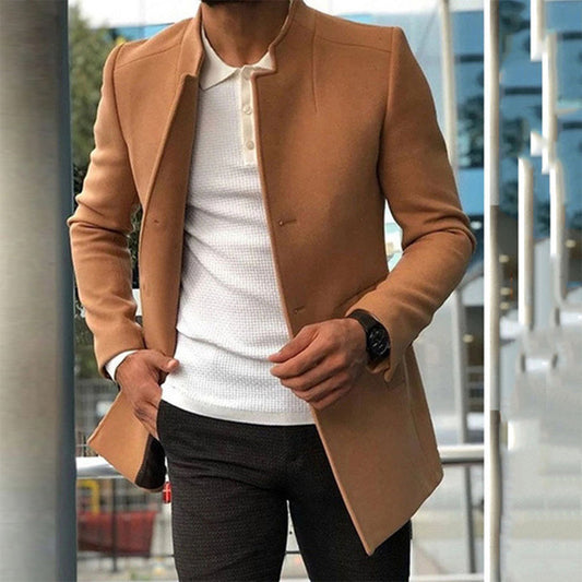 Veste Ajustée avec Fermeture Zippée pour Hommes | Idéale pour l'Hiver