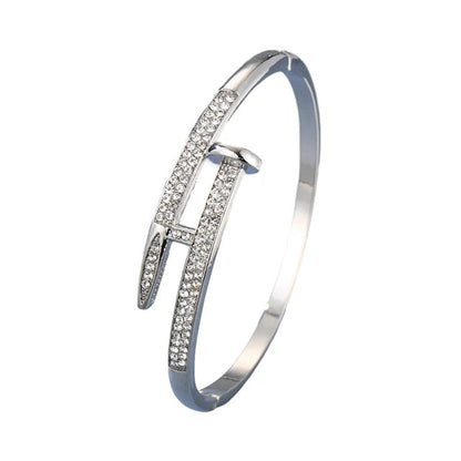Bracelet Fin avec Décorations En Cristal | Idéal pour Le Quotidien Ou Les Événements