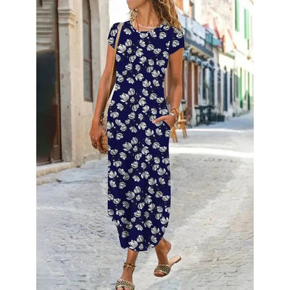 Robe Maxi Noire avec Motifs Traditionnels pour Femme | Idéale pour les Occasions Spéciales