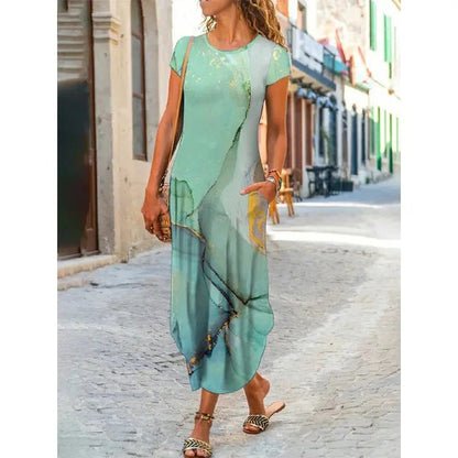 Robe Maxi Noire avec Motifs Traditionnels pour Femme | Idéale pour les Occasions Spéciales