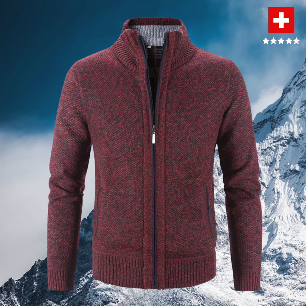 Cardigan D’Hiver avec Coupe Classique pour Homme | Idéal pour Temps Froid