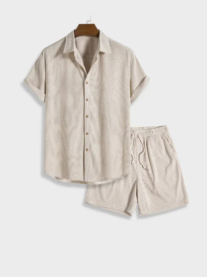 Ensemble D’été Avec Détails Boutonnés Pour Femme | Idéal Pour Les Journées Chaudes