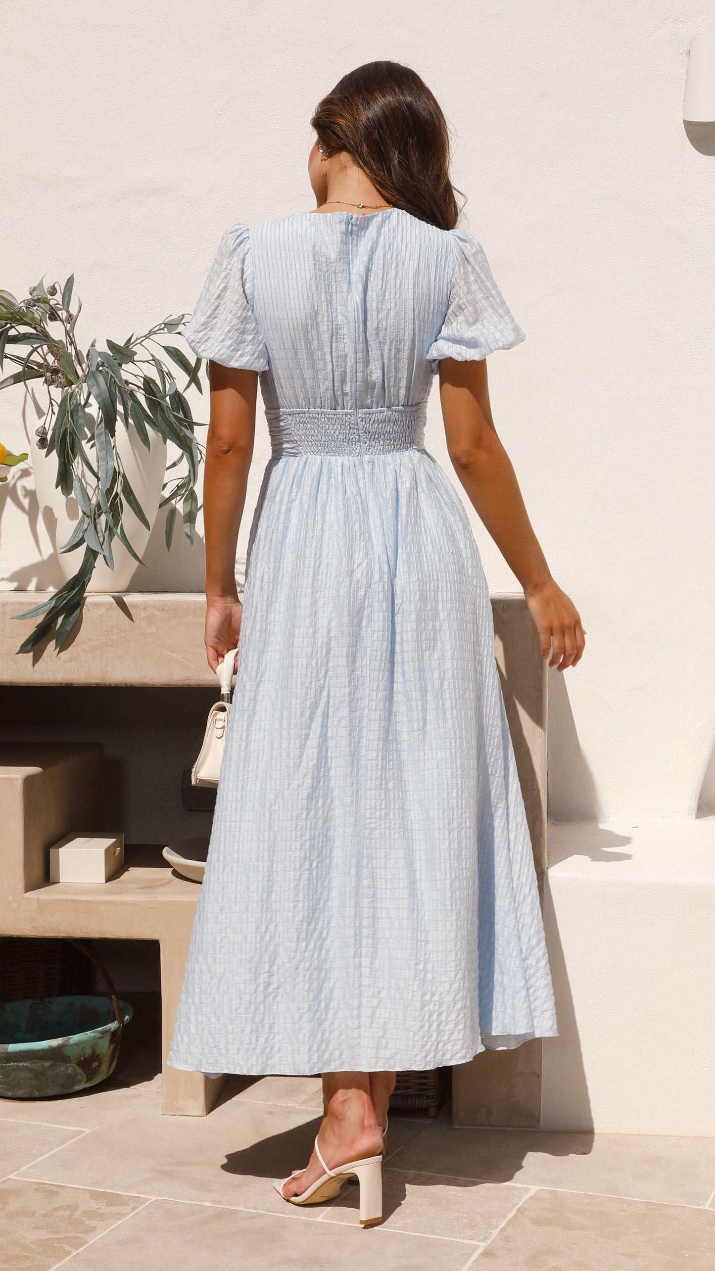 Robe Longue Fluide Avec Boutons Sur Le Devant Et Manches Longues Pour Femmes | Idéale Pour Toutes Les Saisons