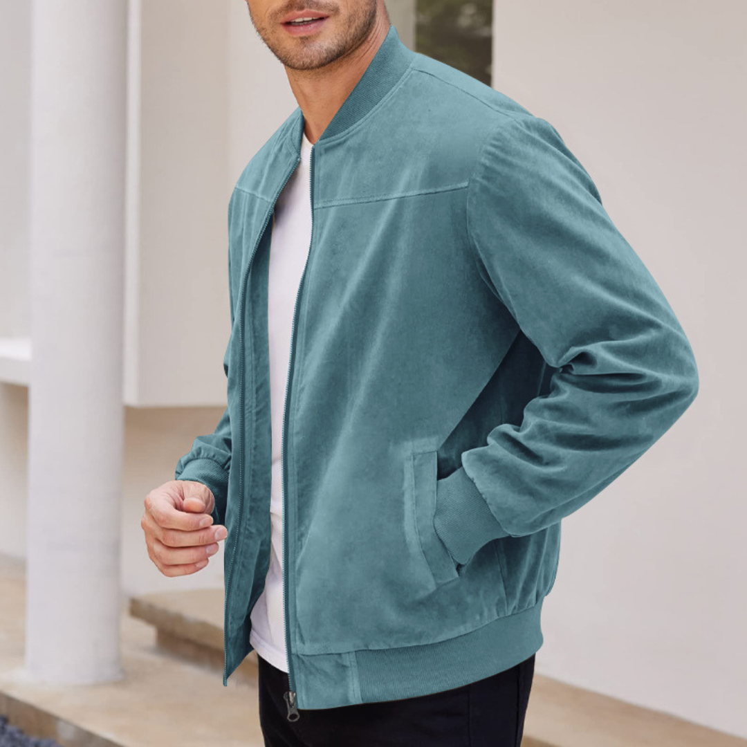 Veste Bomber Avec Poches Latérales Pour Homme | Idéal Pour La Mi-Saison
