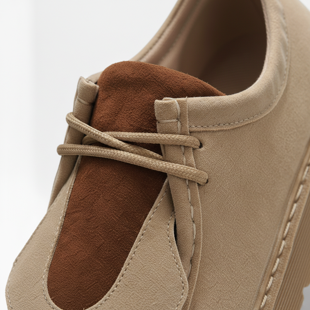 Chaussures à lacets à semelle épaisse pour homme | Idéal pour l’automne et les occasions décontractées