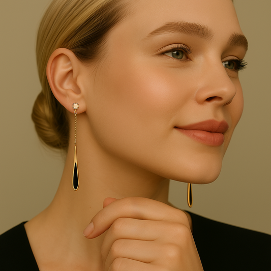 Boucles D’Oreilles Longues À Franges pour Femme | Idéales pour Les Événements Et Les Soirées