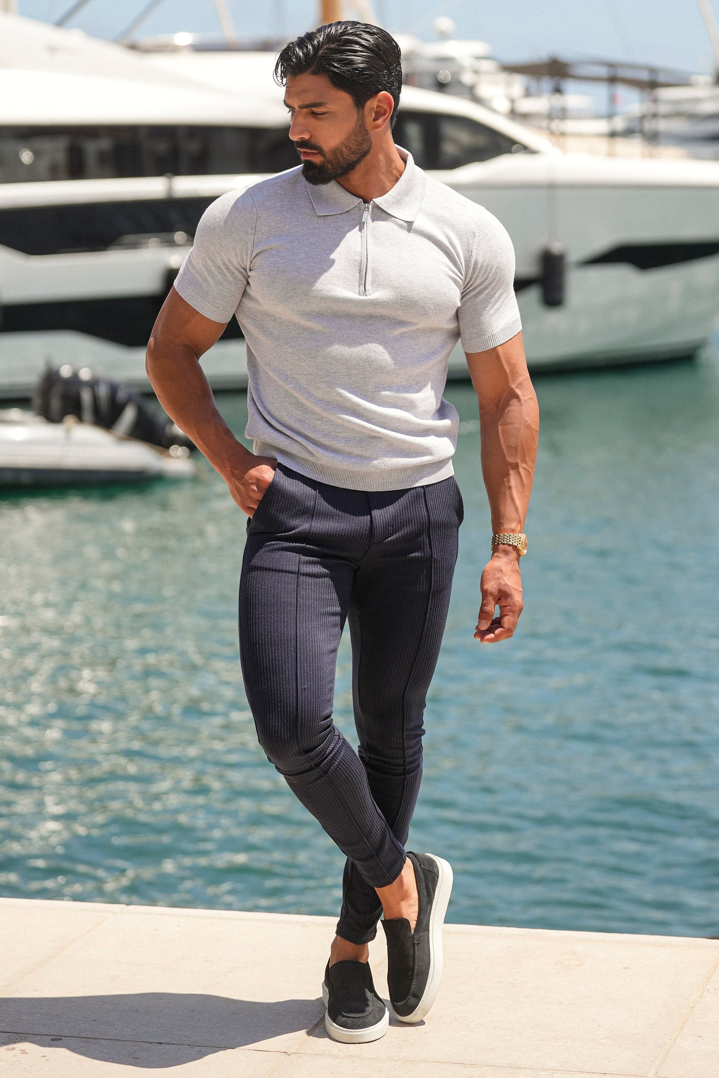 Pantalon pour Homme avec Coupe Classique | Idéal pour le Travail et les Occasions Décontractées