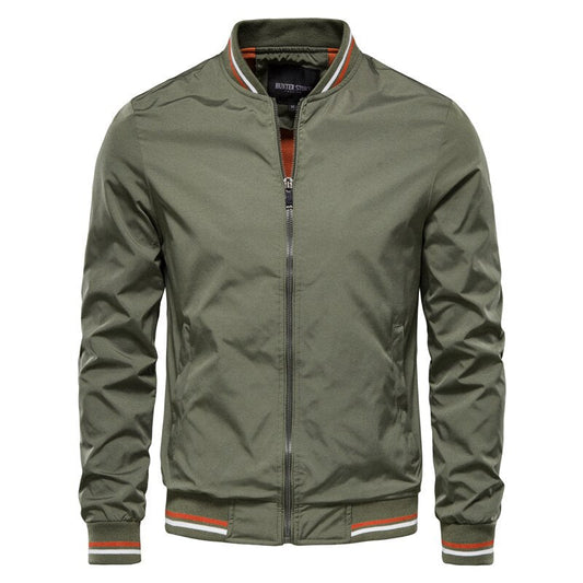 Veste à Capuche avec Détails Bicolores pour Hommes | Idéale pour l’Automne et le Printemps