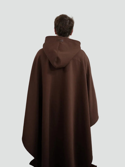 Poncho Oversize À Capuche Pour Femme | Idéal Pour L'automne Et L'hiver