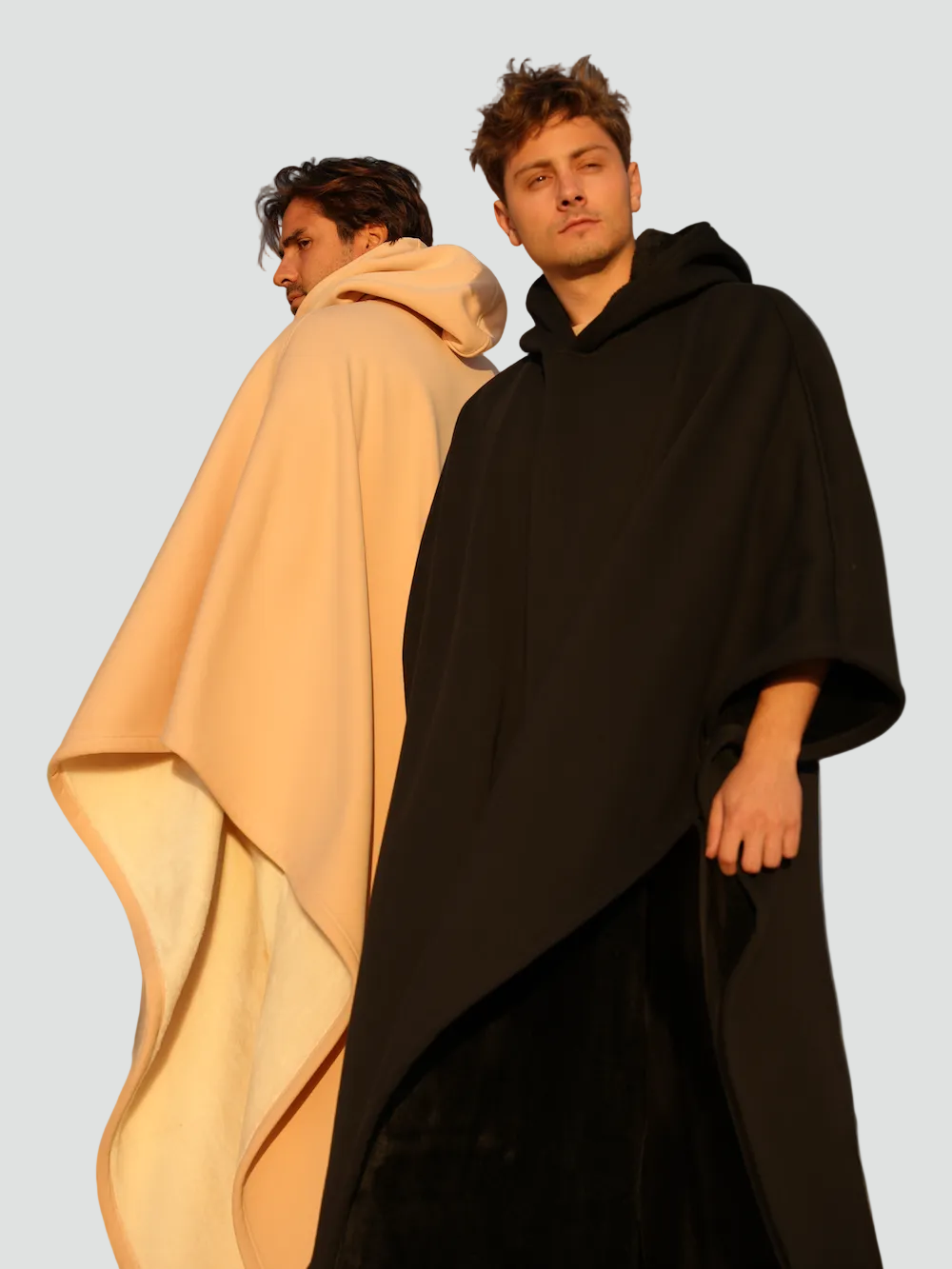 Poncho Oversize À Capuche Pour Femme | Idéal Pour L'automne Et L'hiver