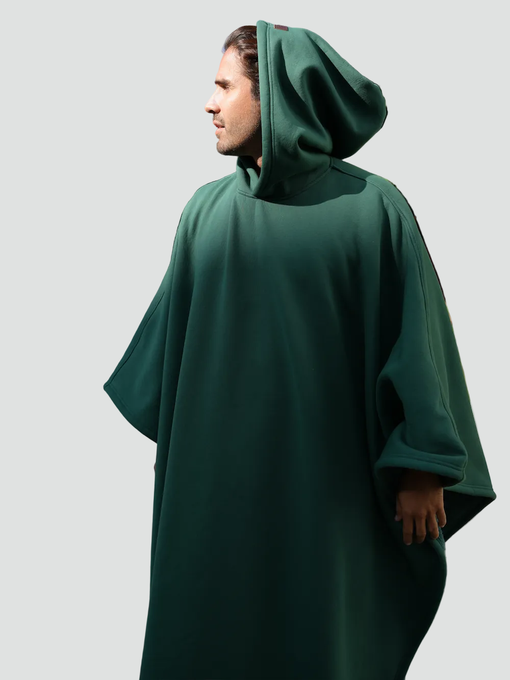 Poncho Oversize À Capuche Pour Femme | Idéal Pour L'automne Et L'hiver
