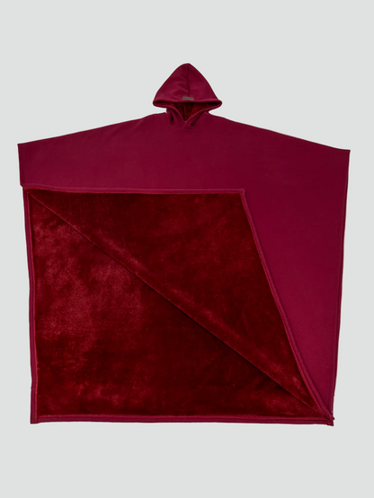 Poncho Oversize À Capuche Pour Femme | Idéal Pour L'automne Et L'hiver
