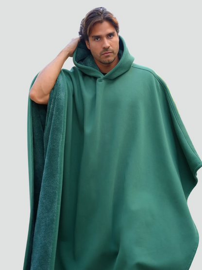 Poncho Oversize À Capuche Pour Femme | Idéal Pour L'automne Et L'hiver