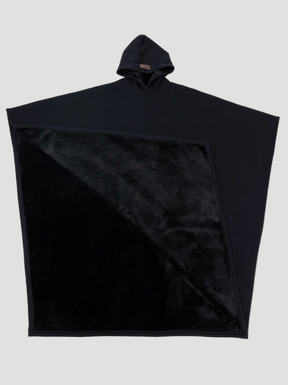 Poncho Oversize À Capuche Pour Femme | Idéal Pour L'automne Et L'hiver