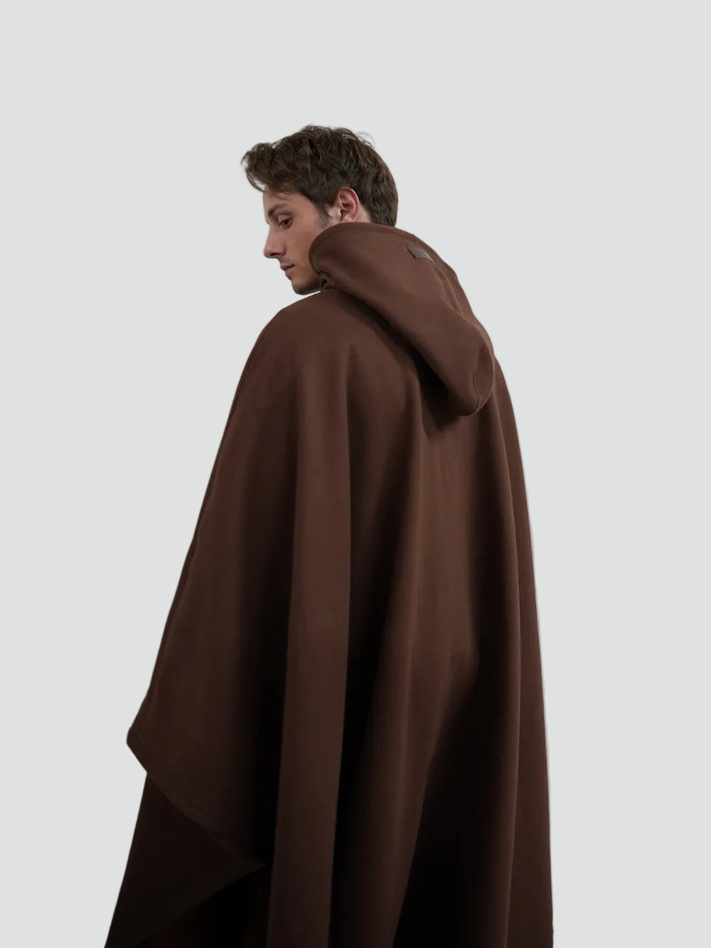 Poncho Oversize À Capuche Pour Femme | Idéal Pour L'automne Et L'hiver