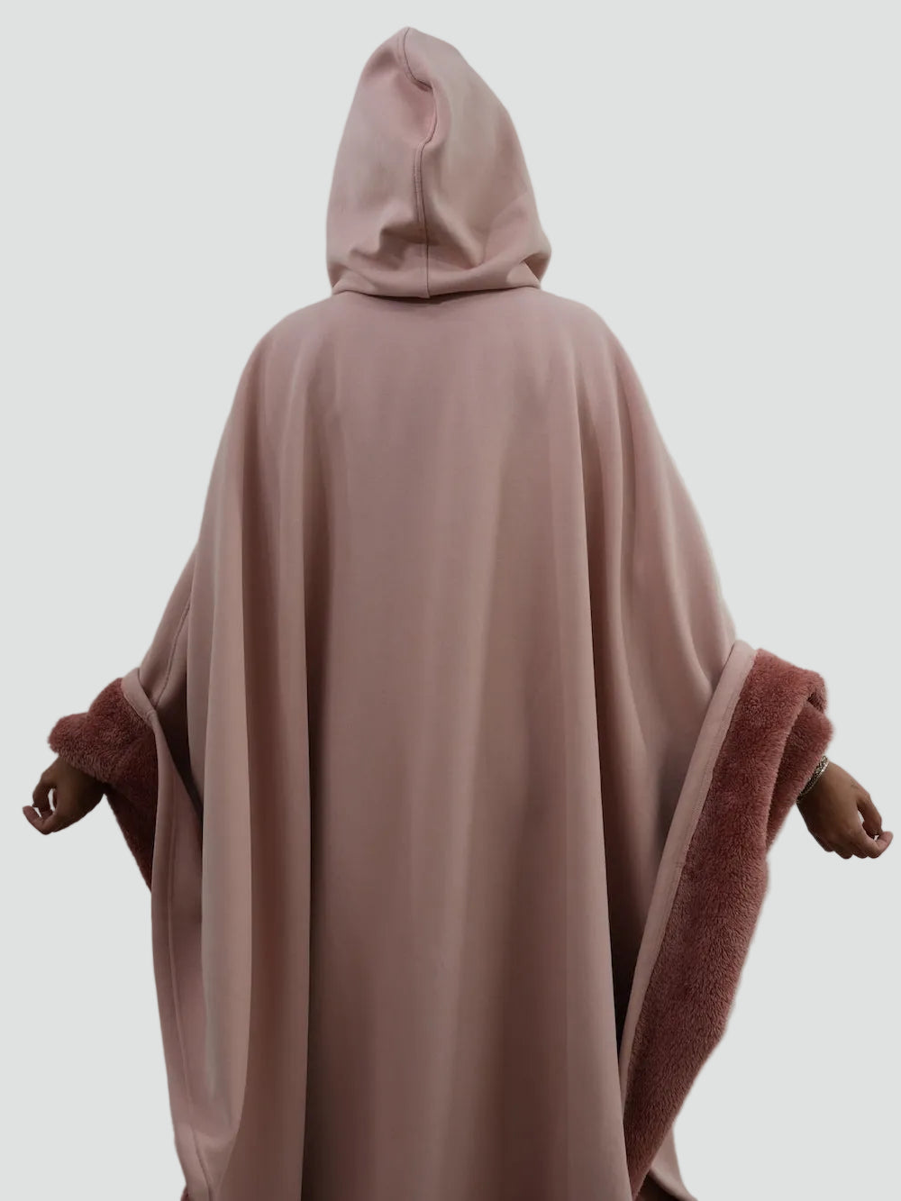 Poncho Oversize À Capuche Pour Femme | Idéal Pour L'automne Et L'hiver