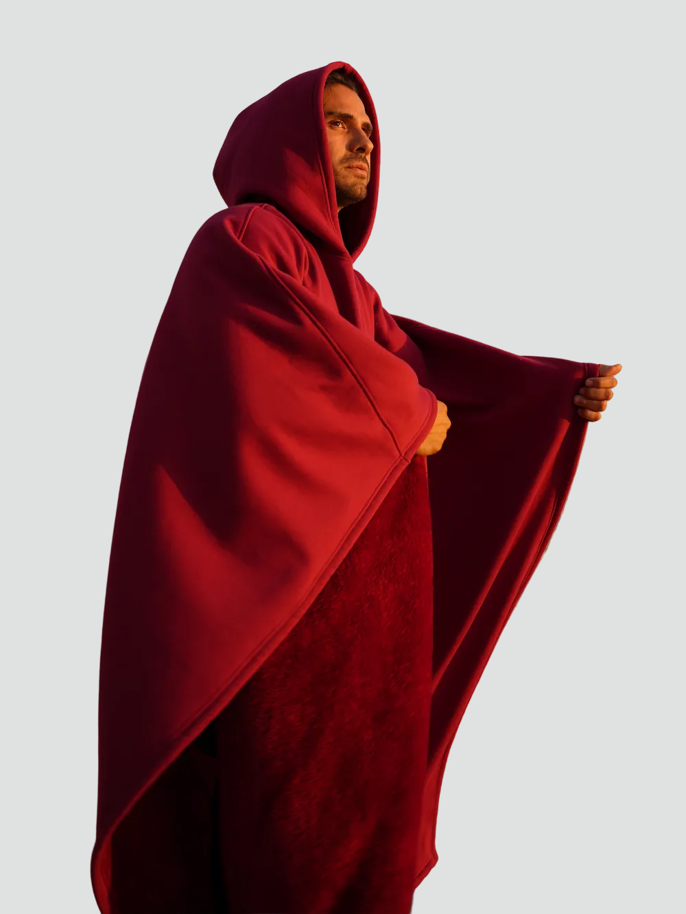 Poncho Oversize À Capuche Pour Femme | Idéal Pour L'automne Et L'hiver