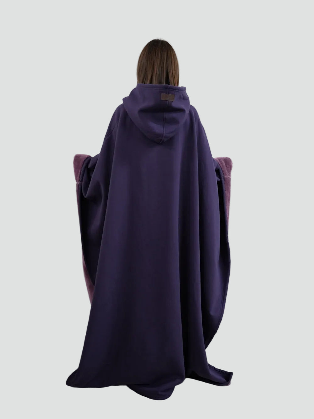 Poncho Oversize À Capuche Pour Femme | Idéal Pour L'automne Et L'hiver