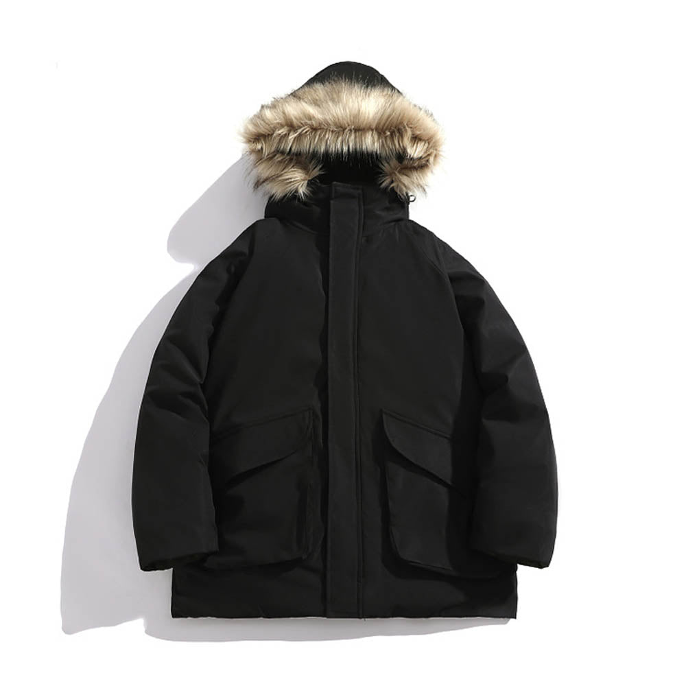 Manteau D’Hiver À Capuche pour Hommes | Idéal pour Saison Froide