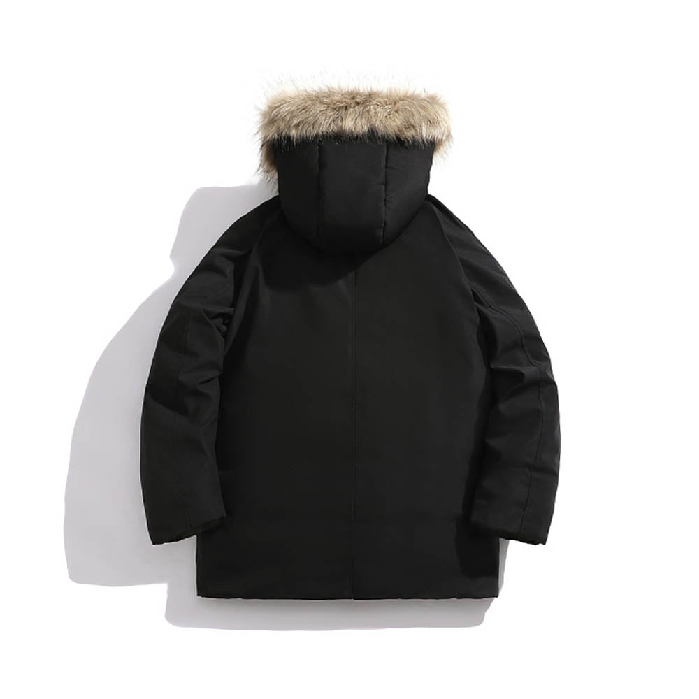 Manteau D’Hiver À Capuche pour Hommes | Idéal pour Saison Froide