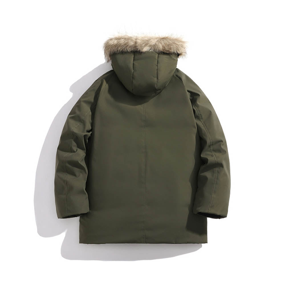 Manteau D’Hiver À Capuche pour Hommes | Idéal pour Saison Froide