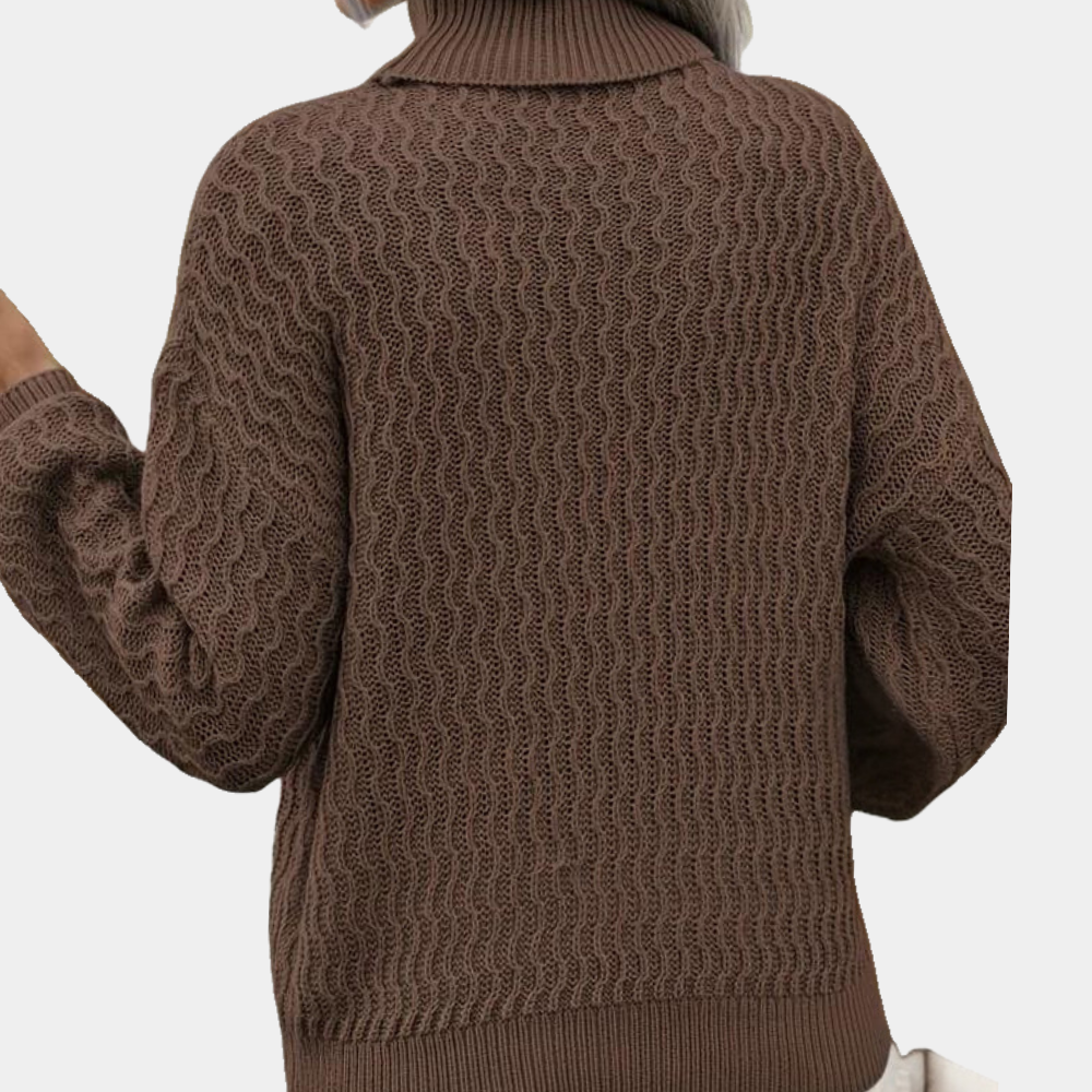 Col Roulé Long pour Femme avec Coupe Classique | Idéal pour l’Hiver