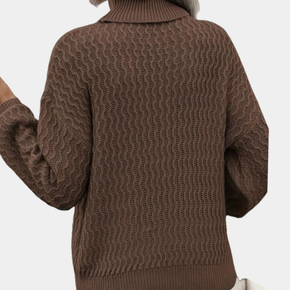 Col Roulé Long pour Femme avec Coupe Classique | Idéal pour l’Hiver