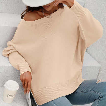 Pull À Manches Longues Avec Design Épuré Pour Femme | Idéal Pour Usage Quotidien