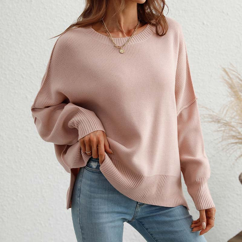 Pull À Manches Longues Avec Design Épuré Pour Femme | Idéal Pour Usage Quotidien