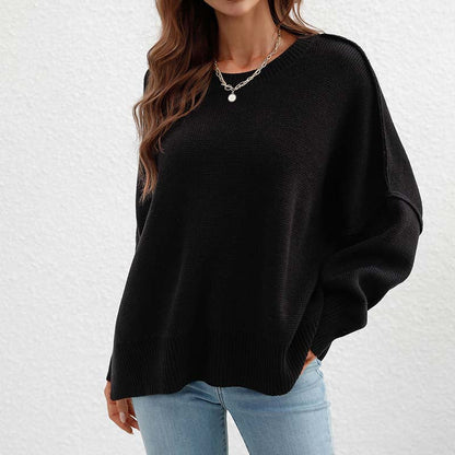 Pull À Manches Longues Avec Design Épuré Pour Femme | Idéal Pour Usage Quotidien