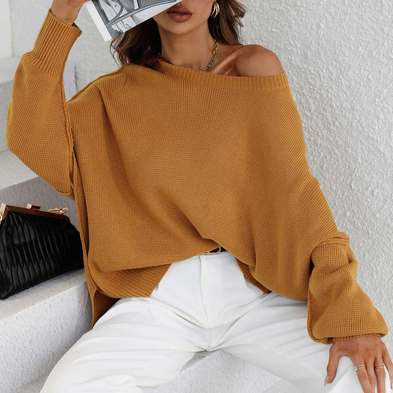 Pull À Manches Longues Avec Design Épuré Pour Femme | Idéal Pour Usage Quotidien
