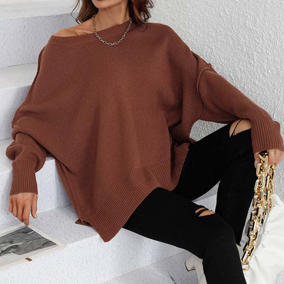 Pull En Maille Avec Coupe Classique Et Manches Longues Pour Femmes | Adapté Aux Tenues Quotidiennes