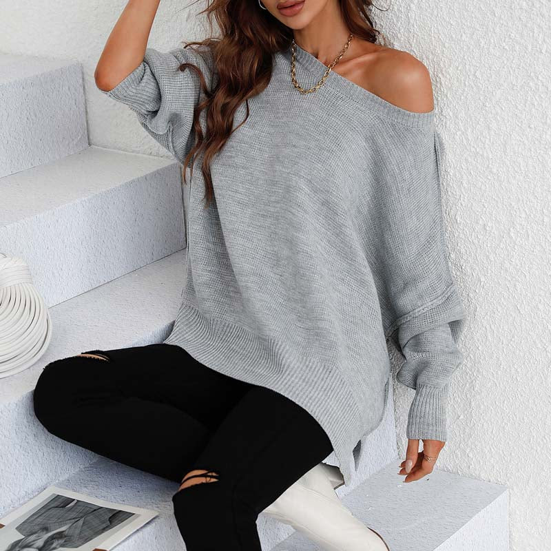 Pull En Maille Avec Coupe Classique Et Manches Longues Pour Femmes | Adapté Aux Tenues Quotidiennes